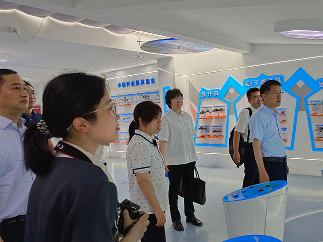 省科協(xié)黨組成員、副主席徐春生到公司項目調研(圖1)
